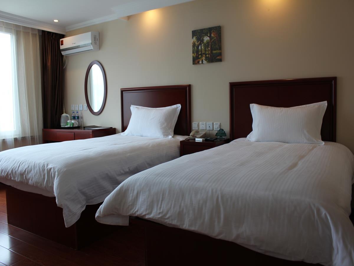 Greentree Inn Liaoning Dalian Development Zone Jinma Road Pedestrian Street Express Hotel Exteriör bild