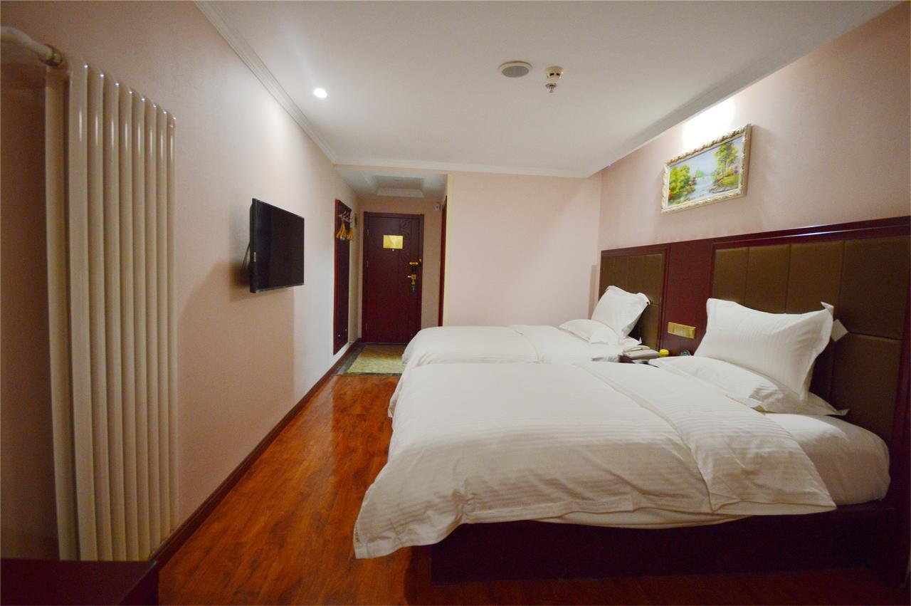 Greentree Inn Liaoning Dalian Development Zone Jinma Road Pedestrian Street Express Hotel Exteriör bild