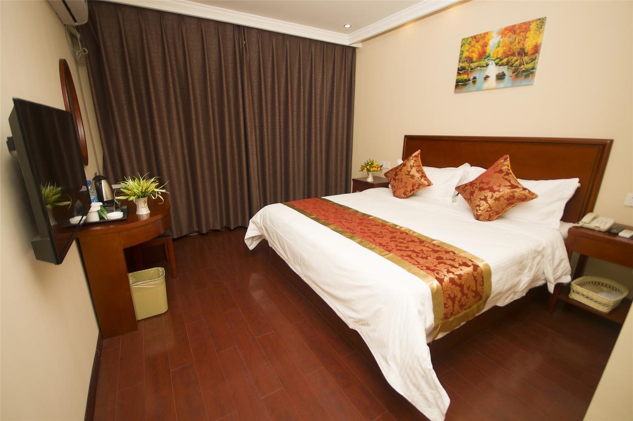 Greentree Inn Liaoning Dalian Development Zone Jinma Road Pedestrian Street Express Hotel Exteriör bild